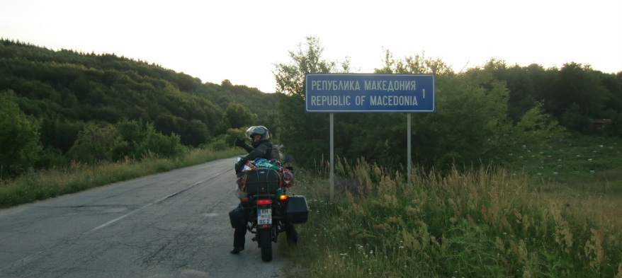 Grenzübertritt nach Mazedonien